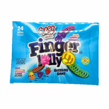 ONEG FINGER LOLLIPOPS