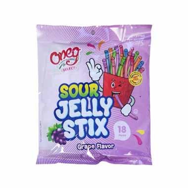 ONEG JELLY STIX GRAPE X18