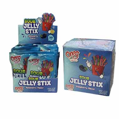 ONEG JELLY STIX RASPBERRY