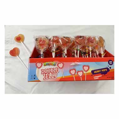 ZAZERS DOUBLE JELL LOLLIPOP