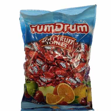 YUM. TOFFEEW RASPB. 600GR