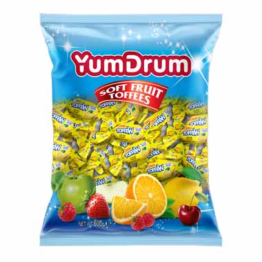 YUM. TOFFEEW LEMON 600GR