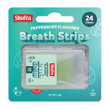 SHU. PEPPERMINT STRIPS