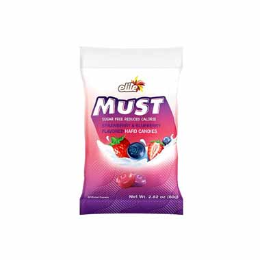 MUST CANDY STRA/BLUEBERRY