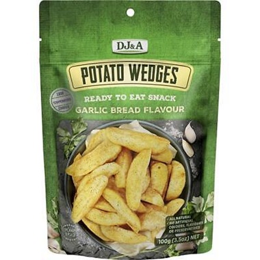 DJA POTATO WEDGES GARLIC