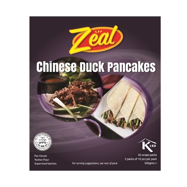 Zeal Duck Pancake Wraps 20 x 50 Units - FROZEN