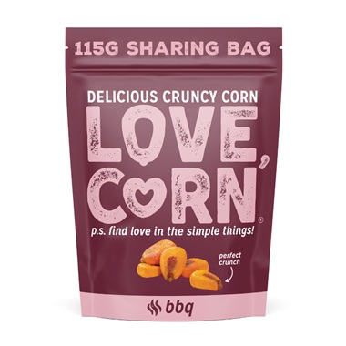 LOVE CORN BBQ 115GR