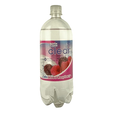 Mayim Chaim Clear Soda in the Mixed Raspberry flavor 1L