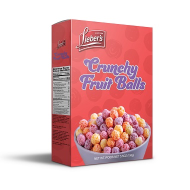 Cereal - LIE. CRUNCHY FRUIT BALLS