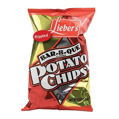 LIE. POTATO BBQ CRISPS