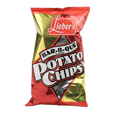 SNACKS - BBQ CRISP LIEBER'S 5OZ K/P