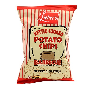 LIE. KETTLE BBQ CRISP 1OZ