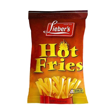 Snacks - LIE. HOT FRIES 75OZ K/P