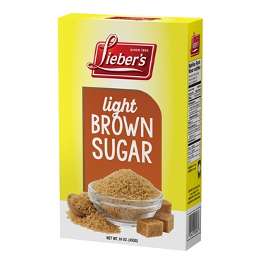 Sugar - Lieber's Light Brown Sugar is a kosher 16 oz (453g) 