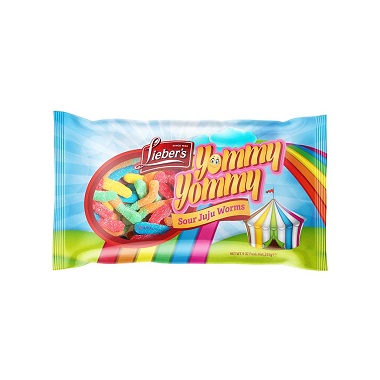 JUJU WORMS - LIE. JUJU WORMS SOUR 9Z K/P