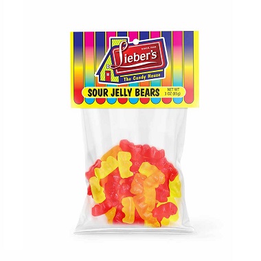 LIE. SOUR JELLY BEARS K/P