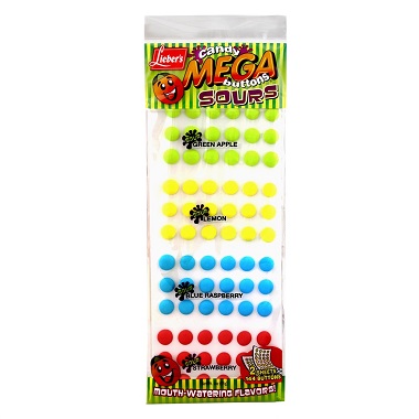 Candy - LIE. MEGA BUTTONS SOUR K/P