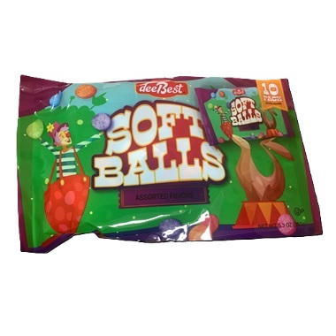 D/B SOFT BALLS ASSOR. X10