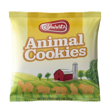 COOKIES - SHW. ANIMAL COOKIES 1OZ