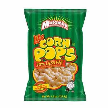 MAT. CORN POPS LITE 5OZ